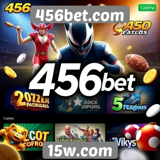 Variedade de jogos disponíveis na plataforma 456bet